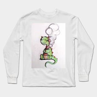 Little Dino Friend Long Sleeve T-Shirt